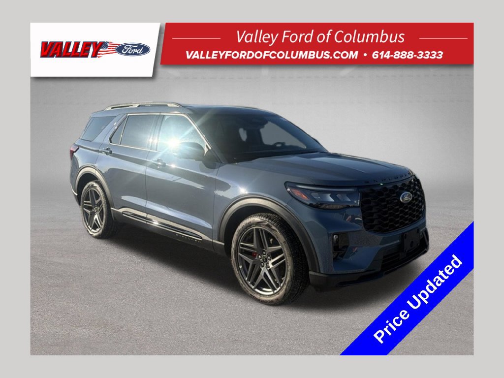 New 2026 Ford Explorer ST w/ Sun And Sound Package
