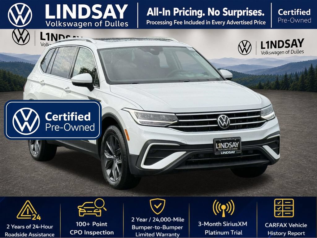 Used 2023 Volkswagen Tiguan SE w/ Panoramic Sunroof Package