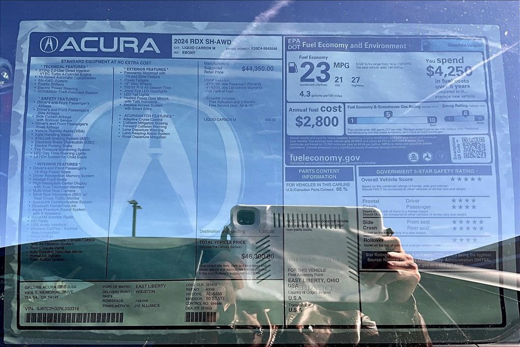 Used 2024 Acura RDX SH-AWD image 26