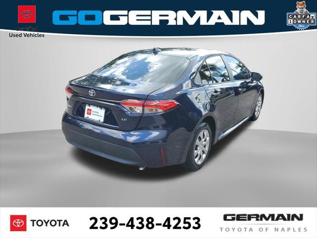 Certified 2023 Toyota Corolla LE FWD image 7