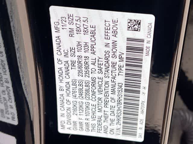 Certified 2024 Honda CR-V EX-L image 22