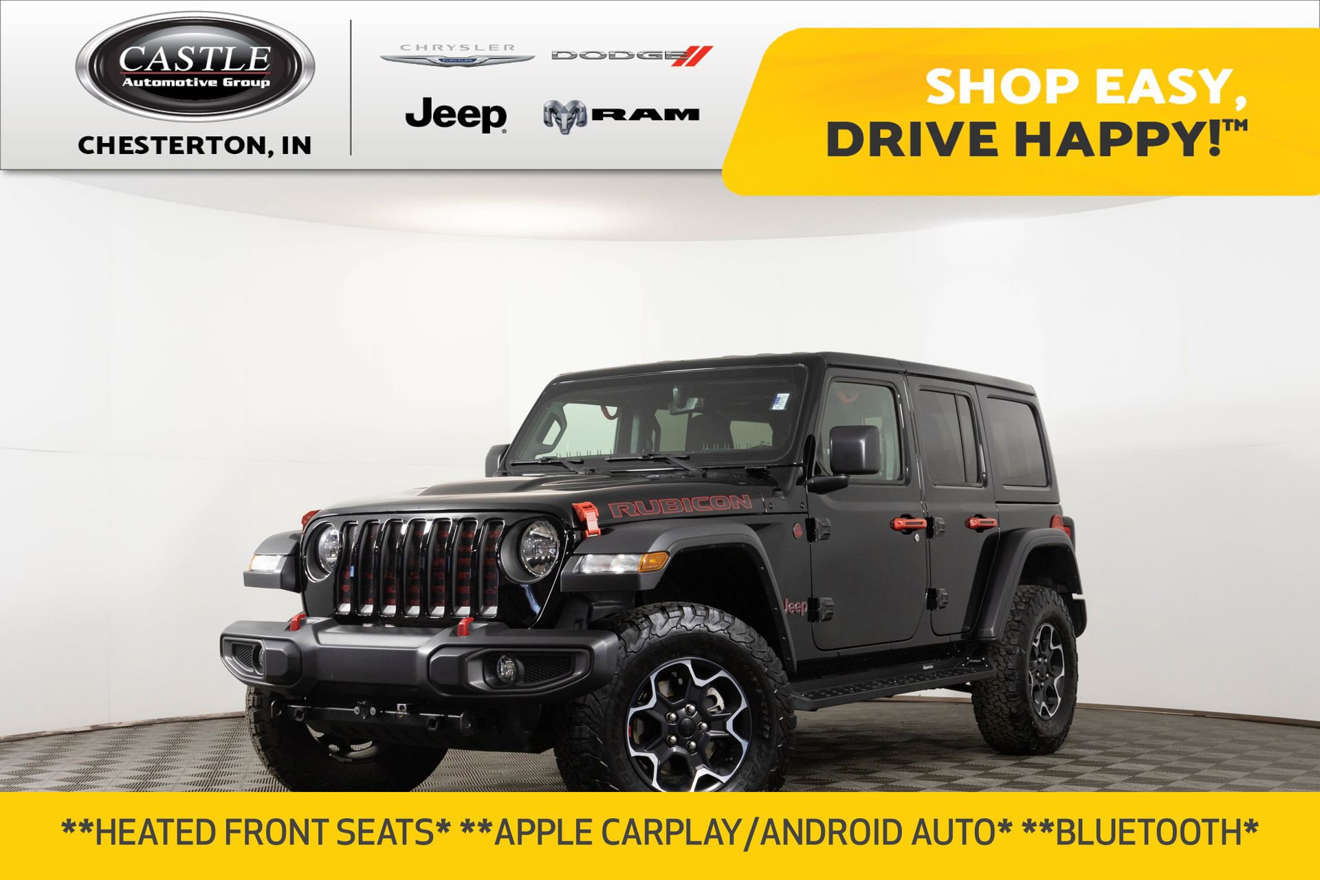 Used 2023 Jeep Wrangler Unlimited Rubicon w/ Cold Weather Group