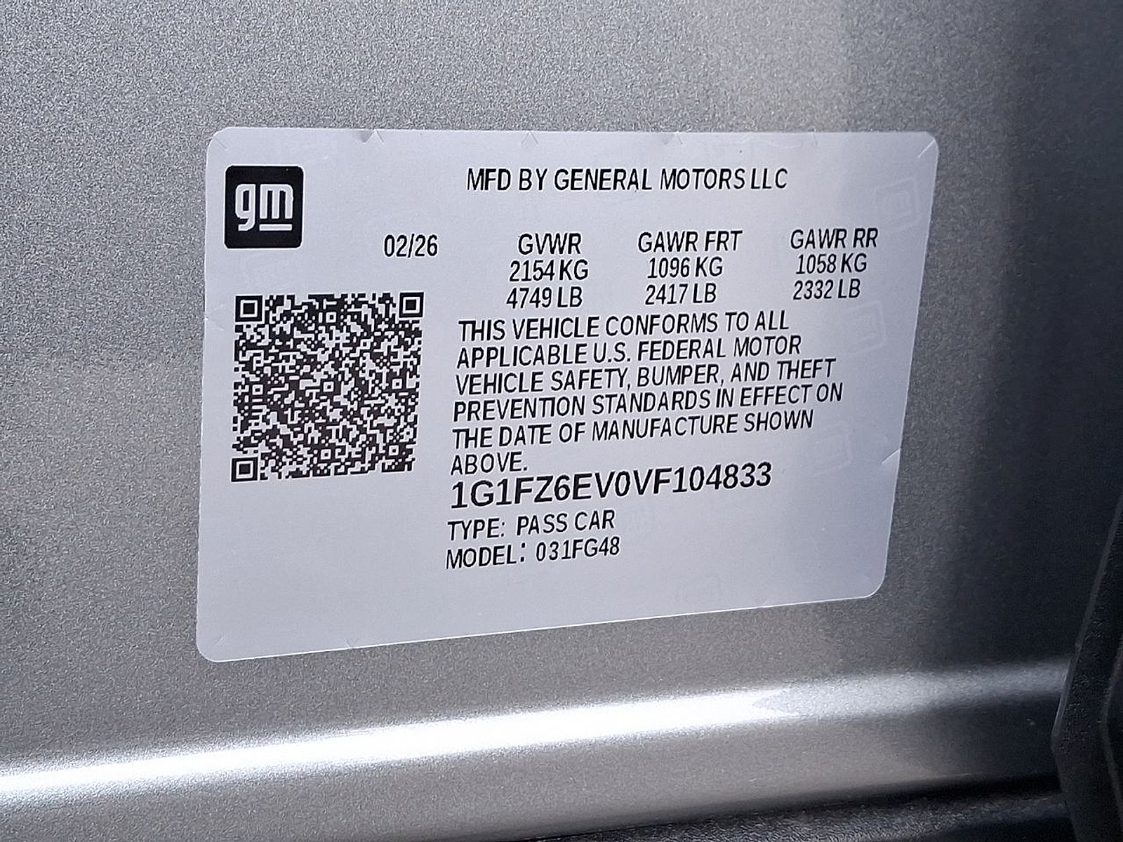 New 2027 Chevrolet Bolt RS w/ Technology Package FWD image 18