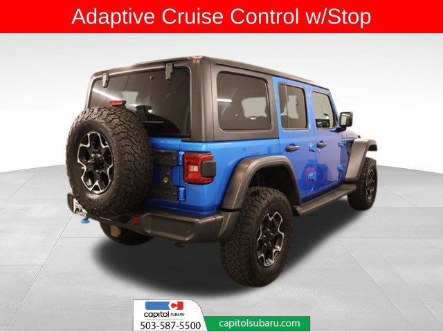 Used 2022 Jeep Wrangler Unlimited Rubicon 4xe w/ Cold Weather Group AWD/4WD image 3