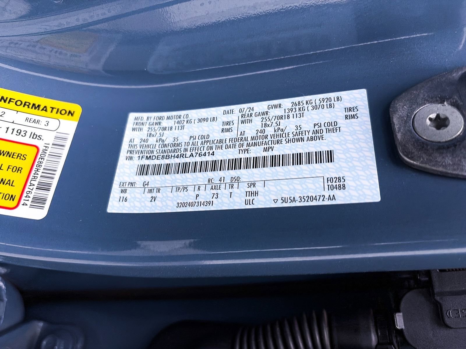 Used 2024 Ford Bronco Outer Banks image 39