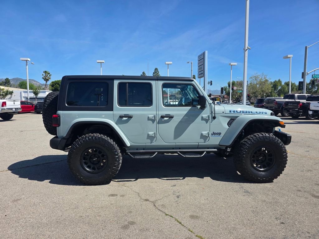 Used 2023 Jeep Wrangler Unlimited Rubicon 4xe w/ Steel Bumper Group image 4