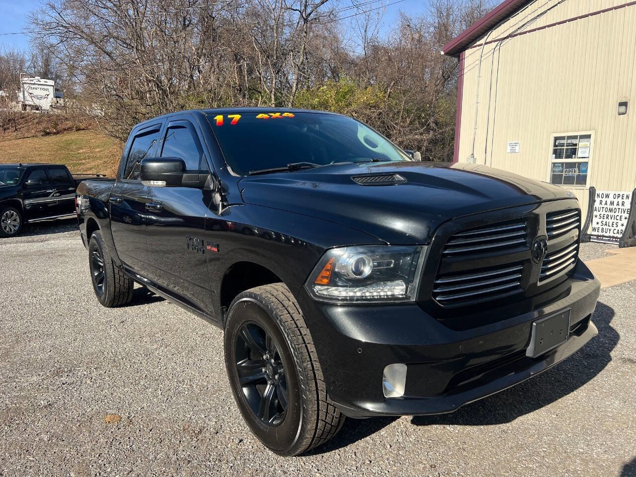 Used 2017 RAM 1500 Sport w/ Black Ram 1500 Sport Group image 1