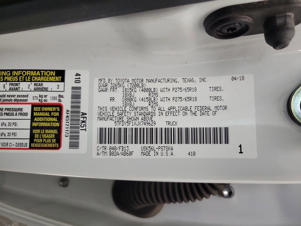 Used 2018 Toyota Tundra SR5 image 17