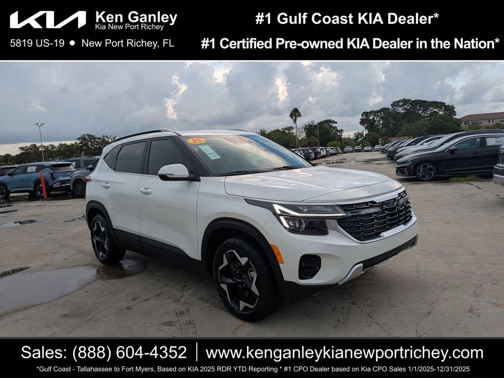 Certified 2025 Kia Seltos EX w/ EX Sunroof Package AWD/4WD image 1