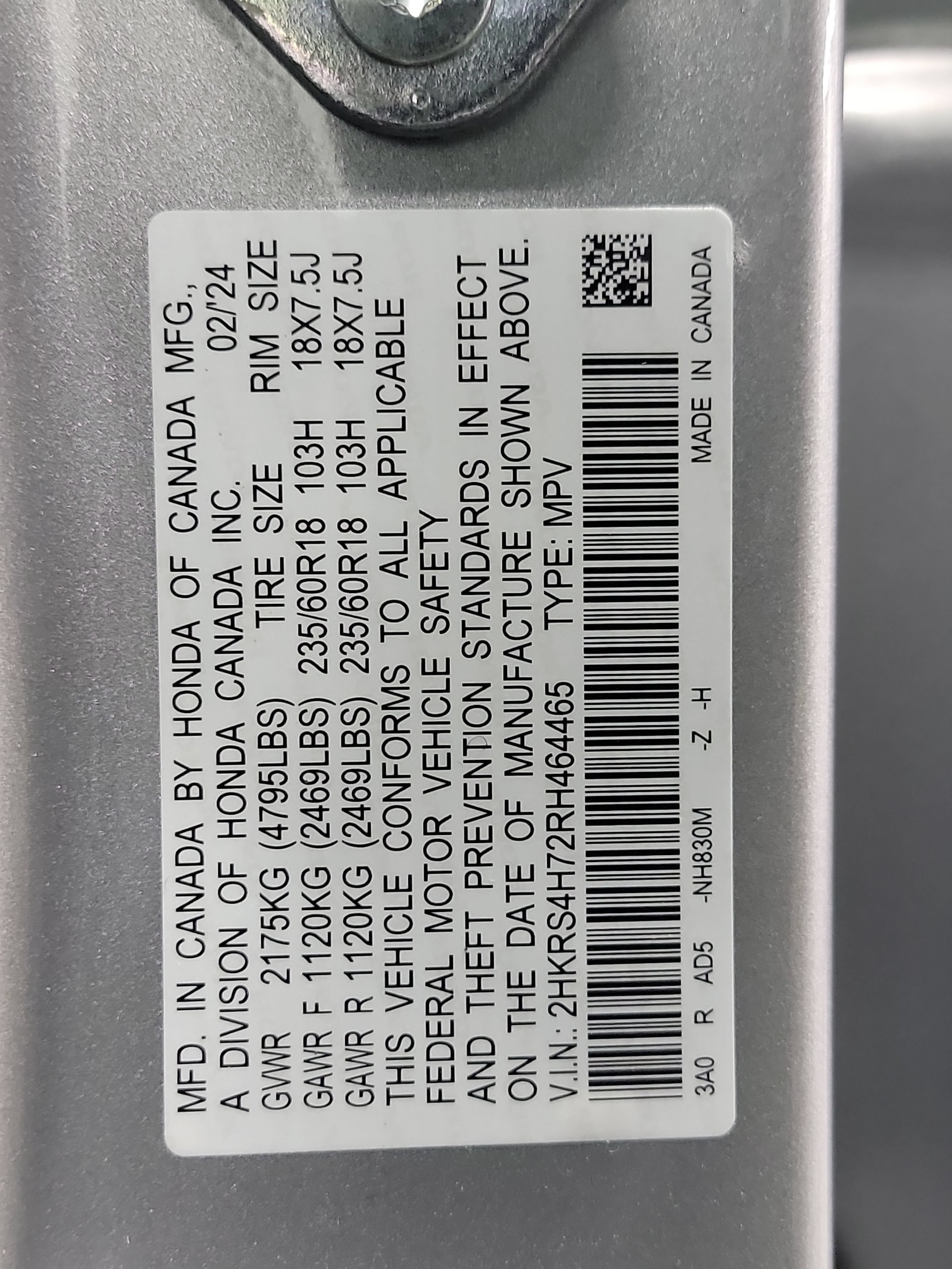 Used 2024 Honda CR-V EX-L image 33