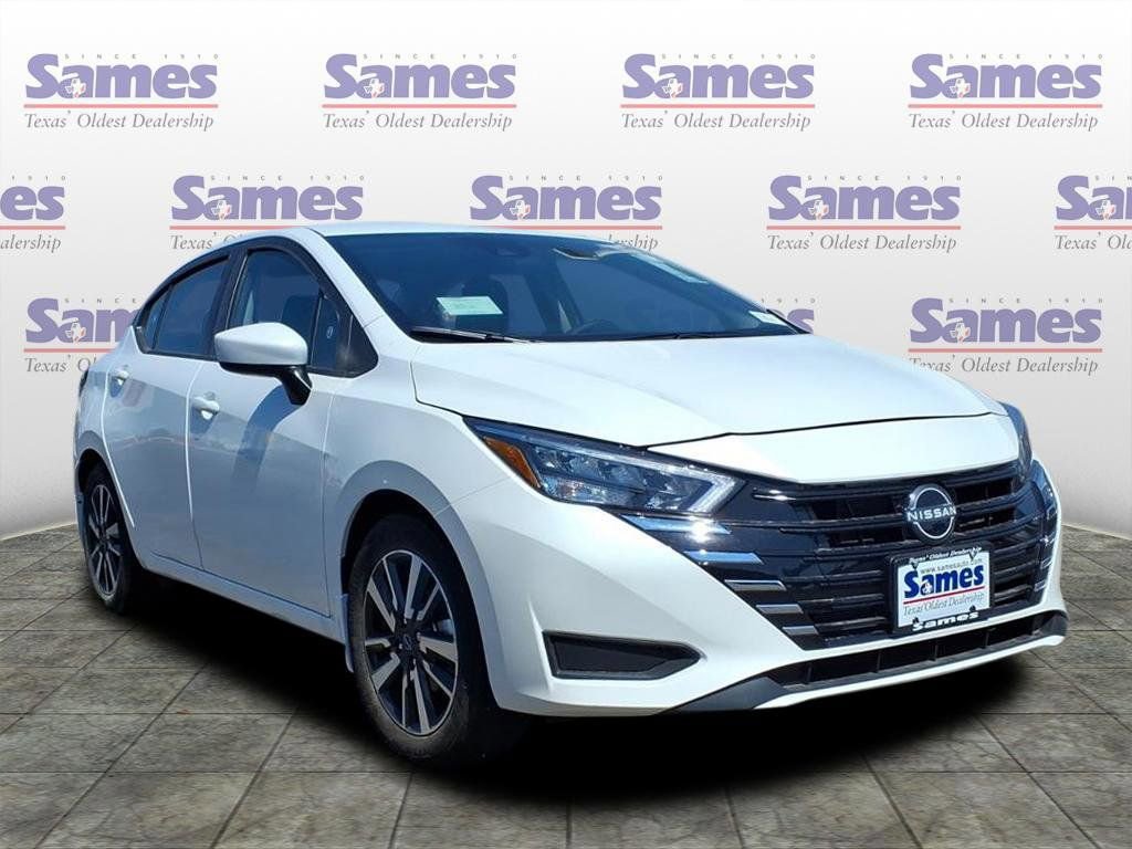 New 2025 Nissan Versa SV w/ Trunk Package