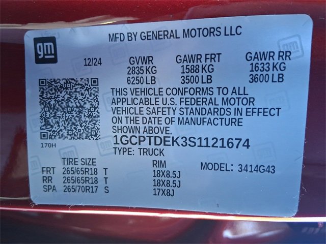 Used 2025 Chevrolet Colorado Z71 w/ Technology Package image 18