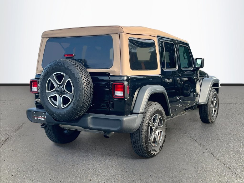 Certified 2020 Jeep Wrangler Unlimited Sport AWD/4WD image 7