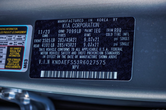 Used 2024 Kia EV9 GT-Line AWD/4WD image 29