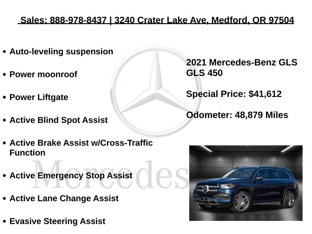 Used 2021 Mercedes-Benz GLS 450 4MATIC image 20