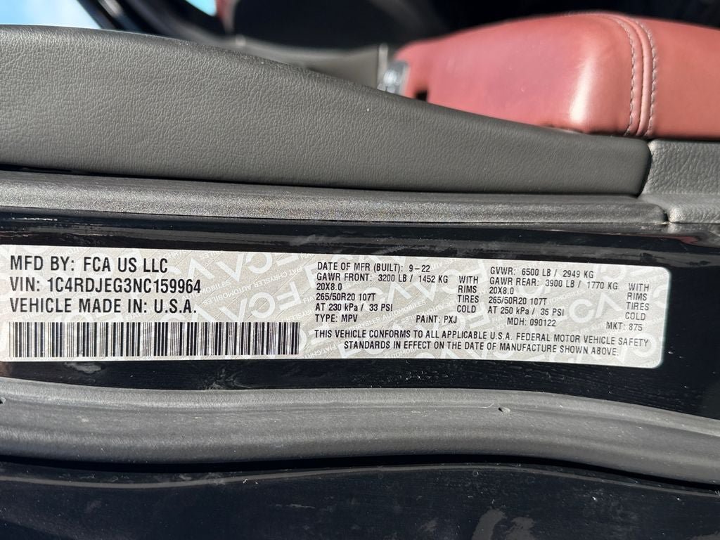 Used 2022 Dodge Durango Citadel AWD/4WD image 37