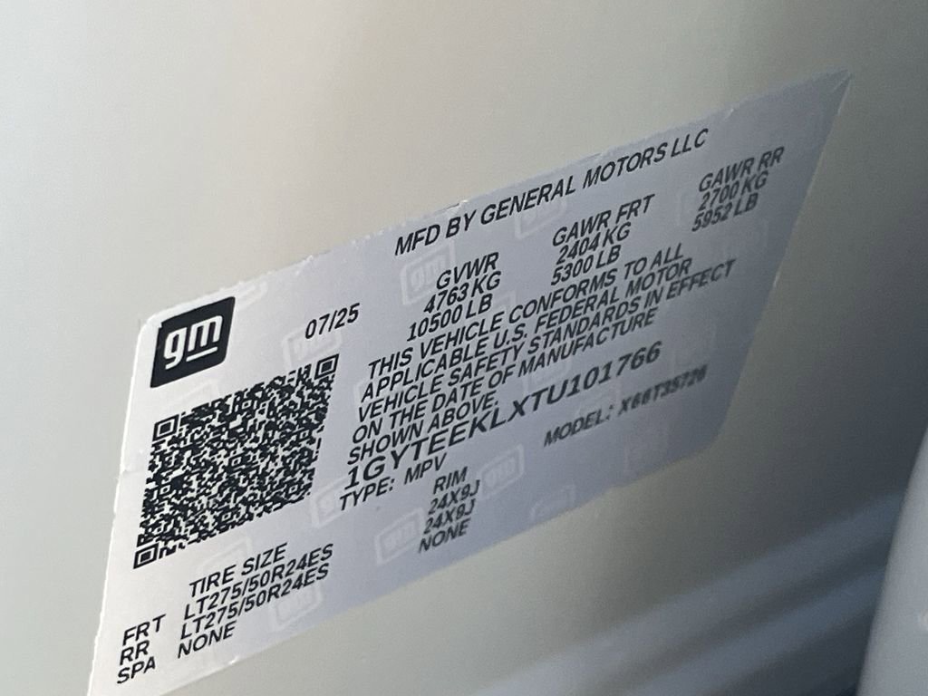 New 2026 Cadillac Escalade IQ Sport 1 w/ LPO, ONYX Package image 25