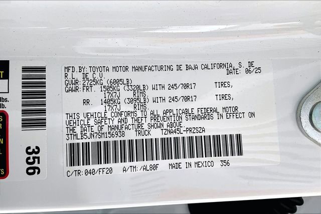 Used 2025 Toyota Tacoma SR5 image 16