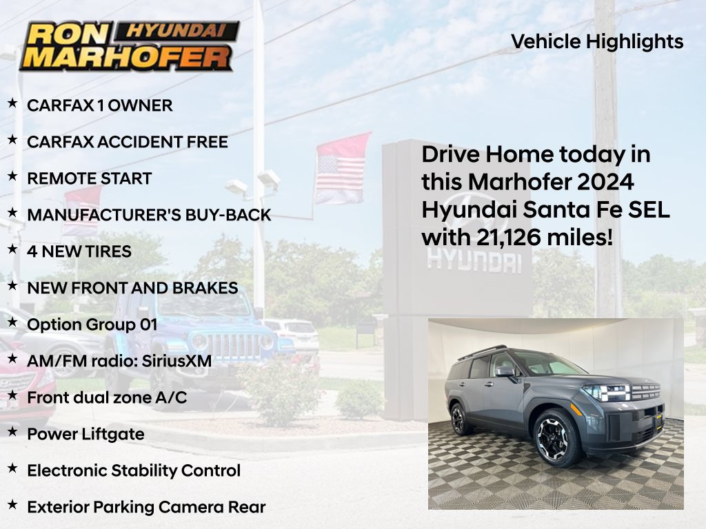 Used 2024 Hyundai Santa Fe SEL AWD/4WD image 15
