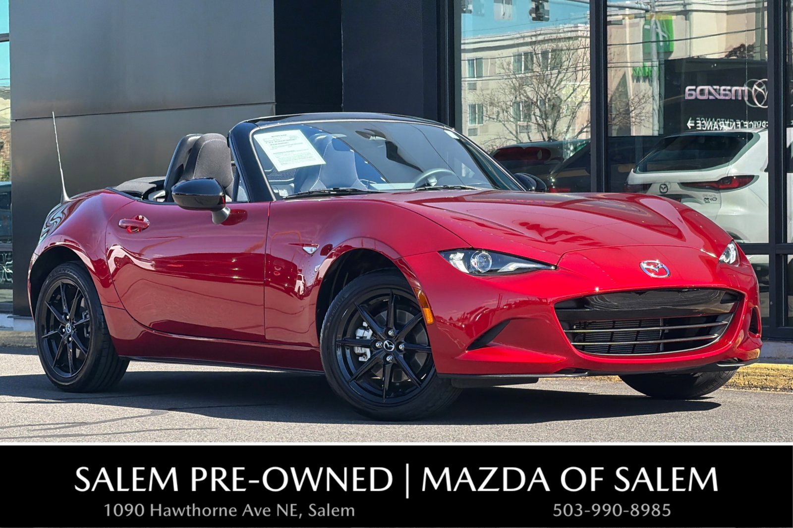 Certified 2024 MAZDA MX-5 Miata Sport w/ Weather Package RWD 360° Tour