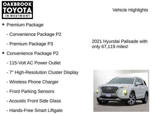 Used 2021 Hyundai Palisade SEL w/ Premium Package image 8