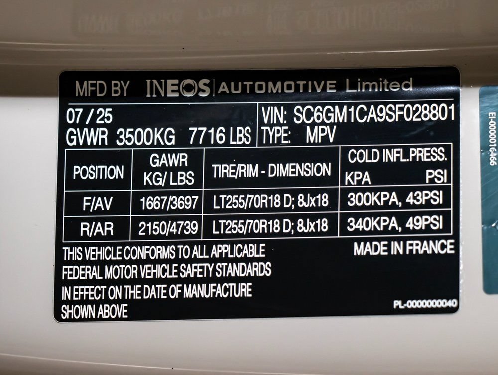 New 2025 INEOS Grenadier Station Wagon AWD/4WD image 23