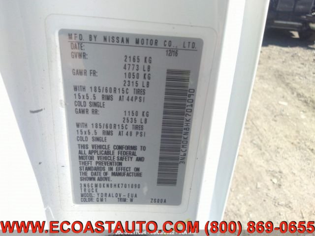 Used 2017 Nissan NV200 S w/ Cruise Control Package FWD image 10