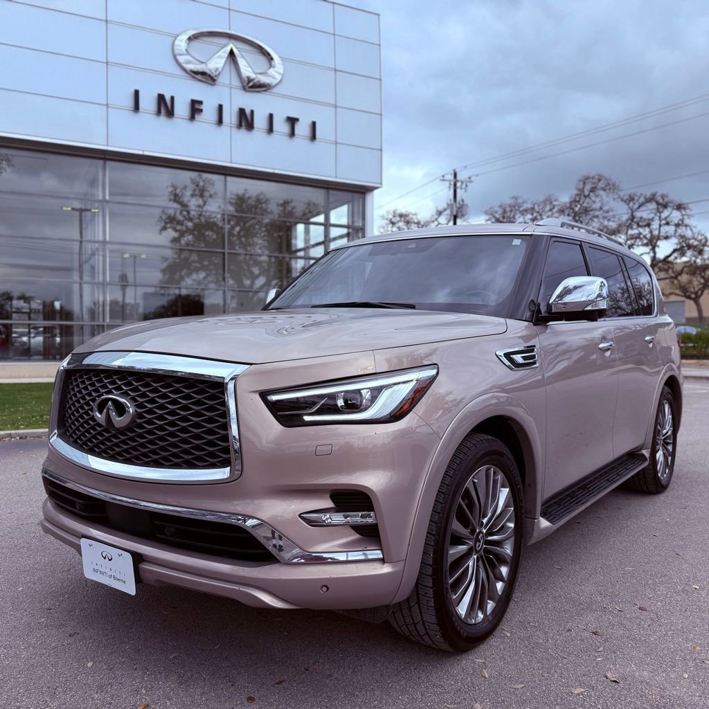Used 2021 INFINITI QX80 Sensory w/ All-Season Package image 1
