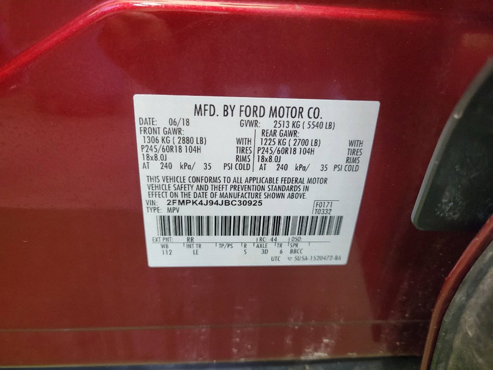 Used 2018 Ford Edge SEL w/ Equipment Group 201A AWD/4WD image 33