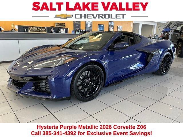 New 2026 Chevrolet Corvette Z06 w/ Battery Protection Package