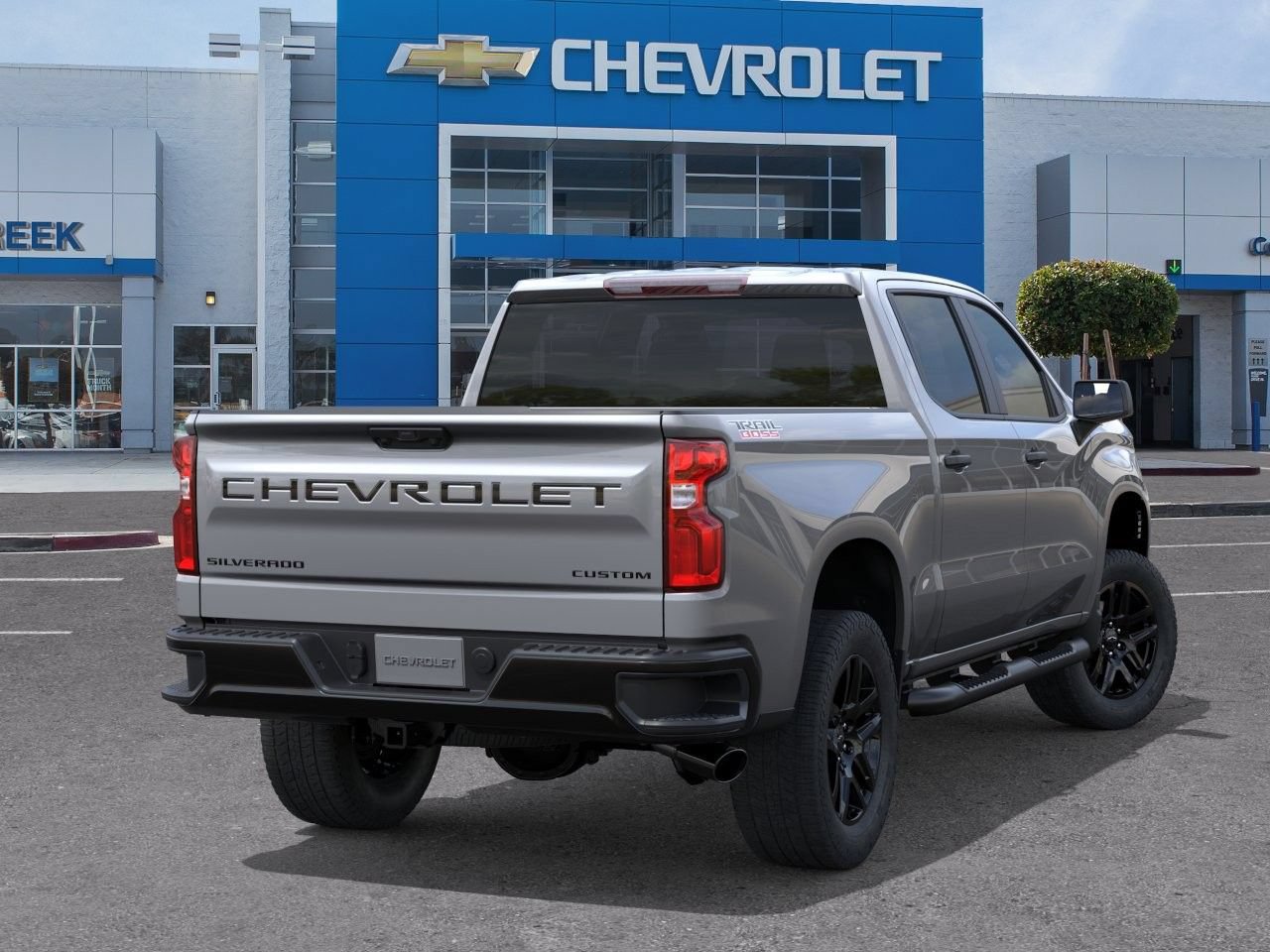 New 2026 Chevrolet Silverado 1500 Custom Trail Boss w/ Turbomax Blackout Package AWD/4WD image 4