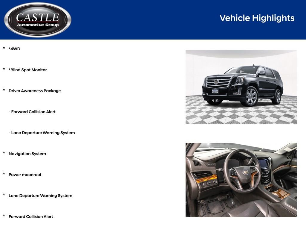 Used 2015 Cadillac Escalade Luxury AWD/4WD image 4