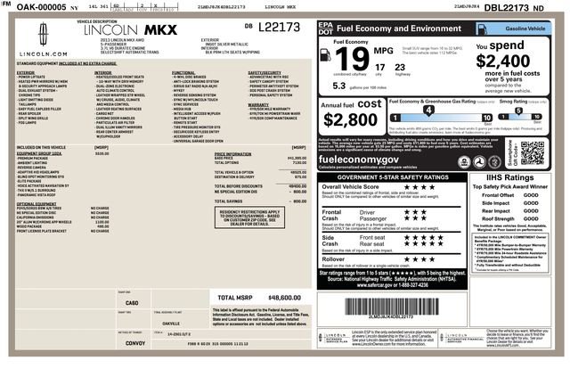 Used 2013 Lincoln MKX AWD image 16