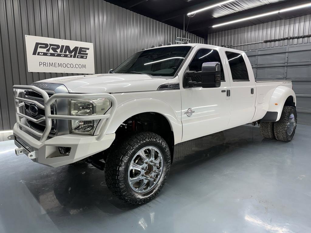 Used 2014 Ford F350 Platinum w/ FX4 Off-Road Package AWD/4WD image 1