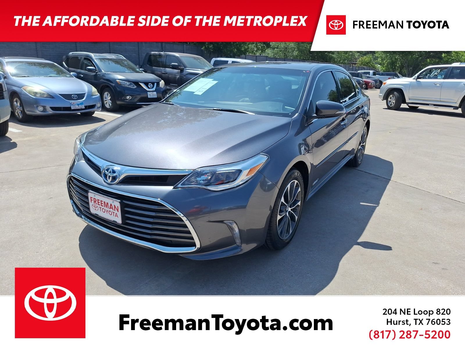 Used 2016 Toyota Avalon XLE Premium FWD video 1