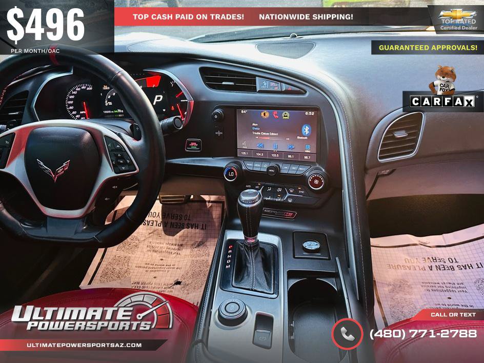 Used 2015 Chevrolet Corvette Stingray Coupe w/ ZF1 Appearance Package RWD image 56
