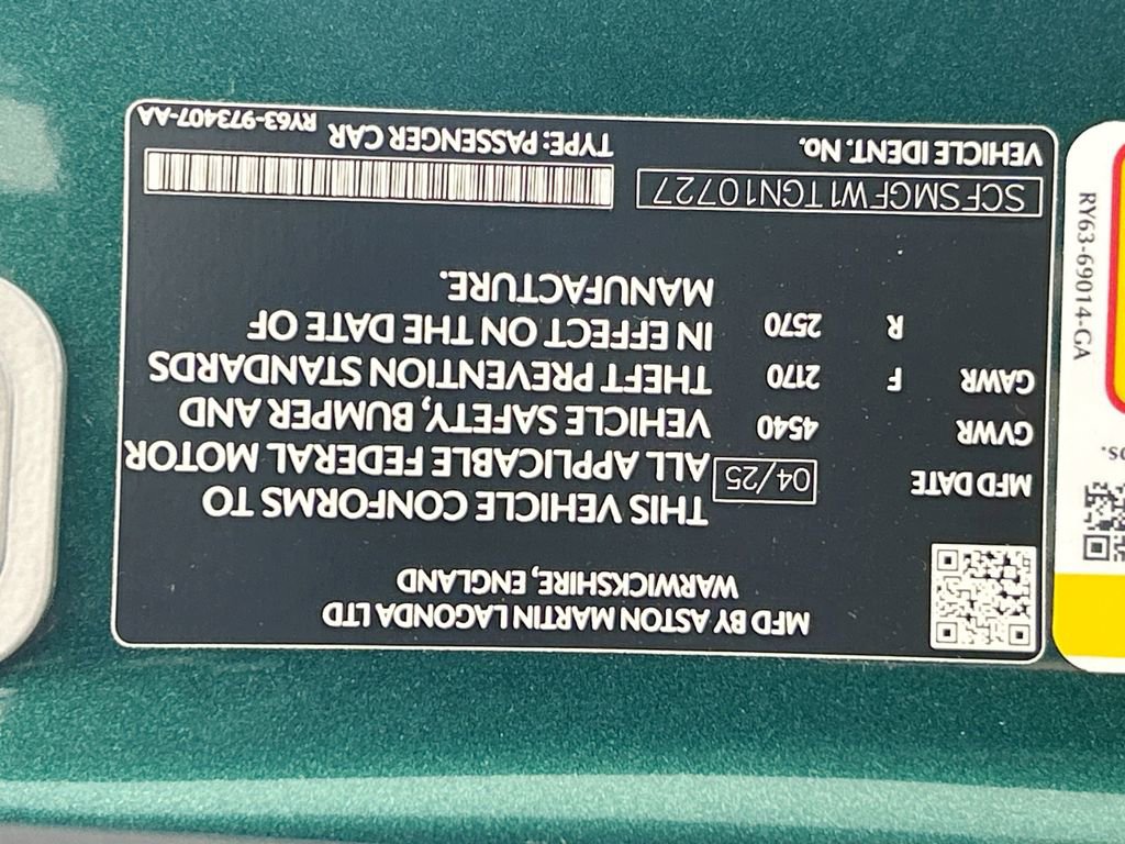 Used 2026 Aston Martin V8 Vantage Coupe RWD image 30