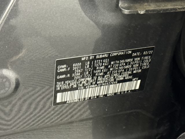 Used 2022 Subaru Ascent Onyx Edition AWD/4WD image 29