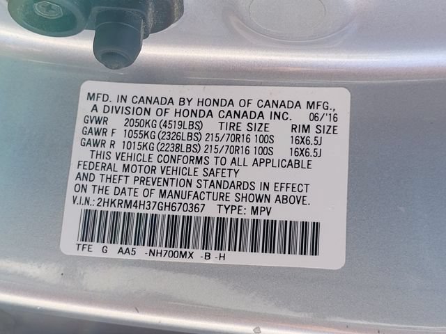 Used 2016 Honda CR-V LX image 15