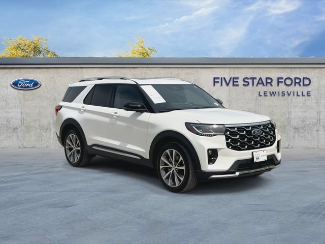 Certified 2025 Ford Explorer Platinum w/ Ultimate Package AWD/4WD image 2