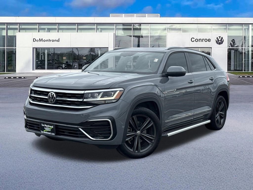 Used 2021 Volkswagen Atlas Cross Sport SE w/ Panoramic Sunroof Package FWD image 1