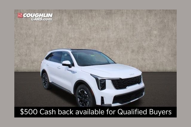 New 2025 Kia Sorento S w/ Panoramic Sunroof Package