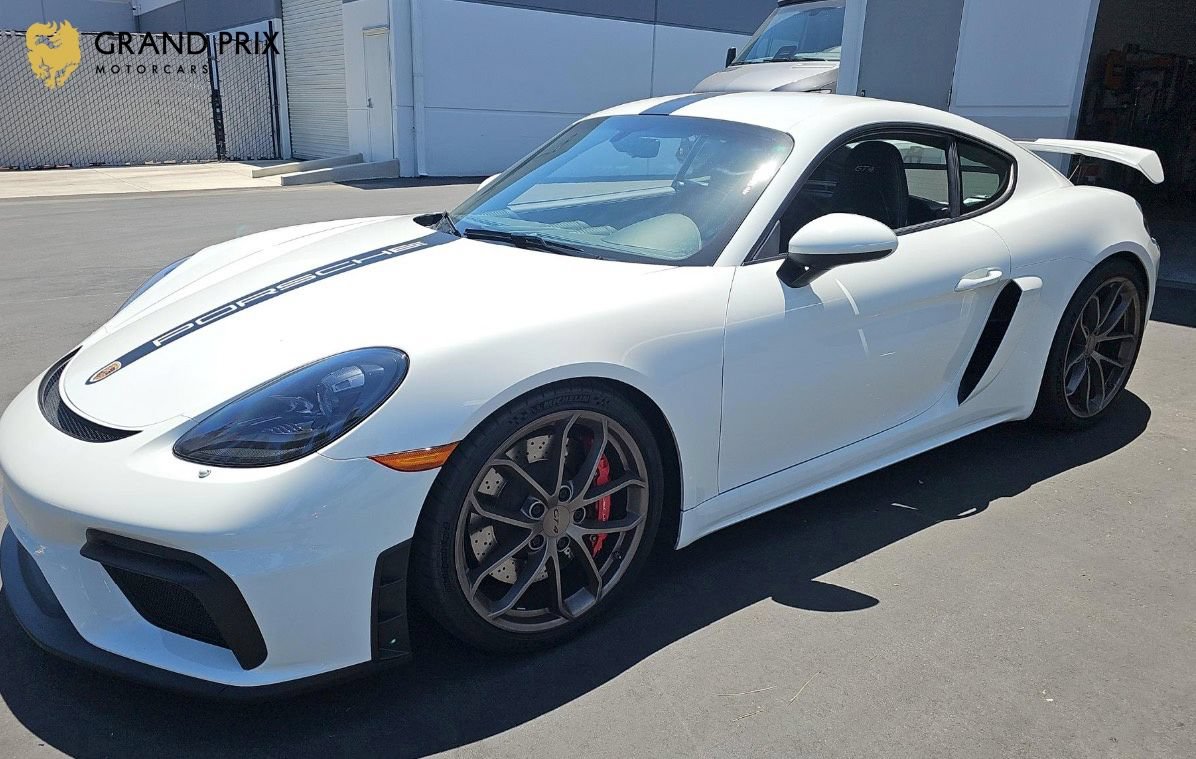 Used 2021 Porsche 718 Cayman GT4 w/ Light Design Package RWD image 1