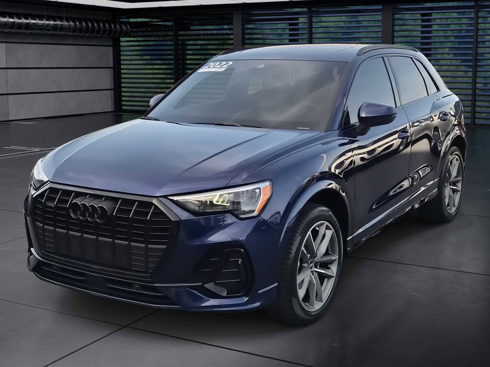 Certified 2022 Audi Q3 2.0T Premium w/ Black Optic Sport Package