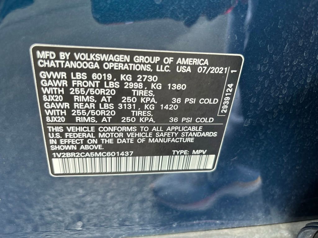 Used 2021 Volkswagen Atlas SEL image 14