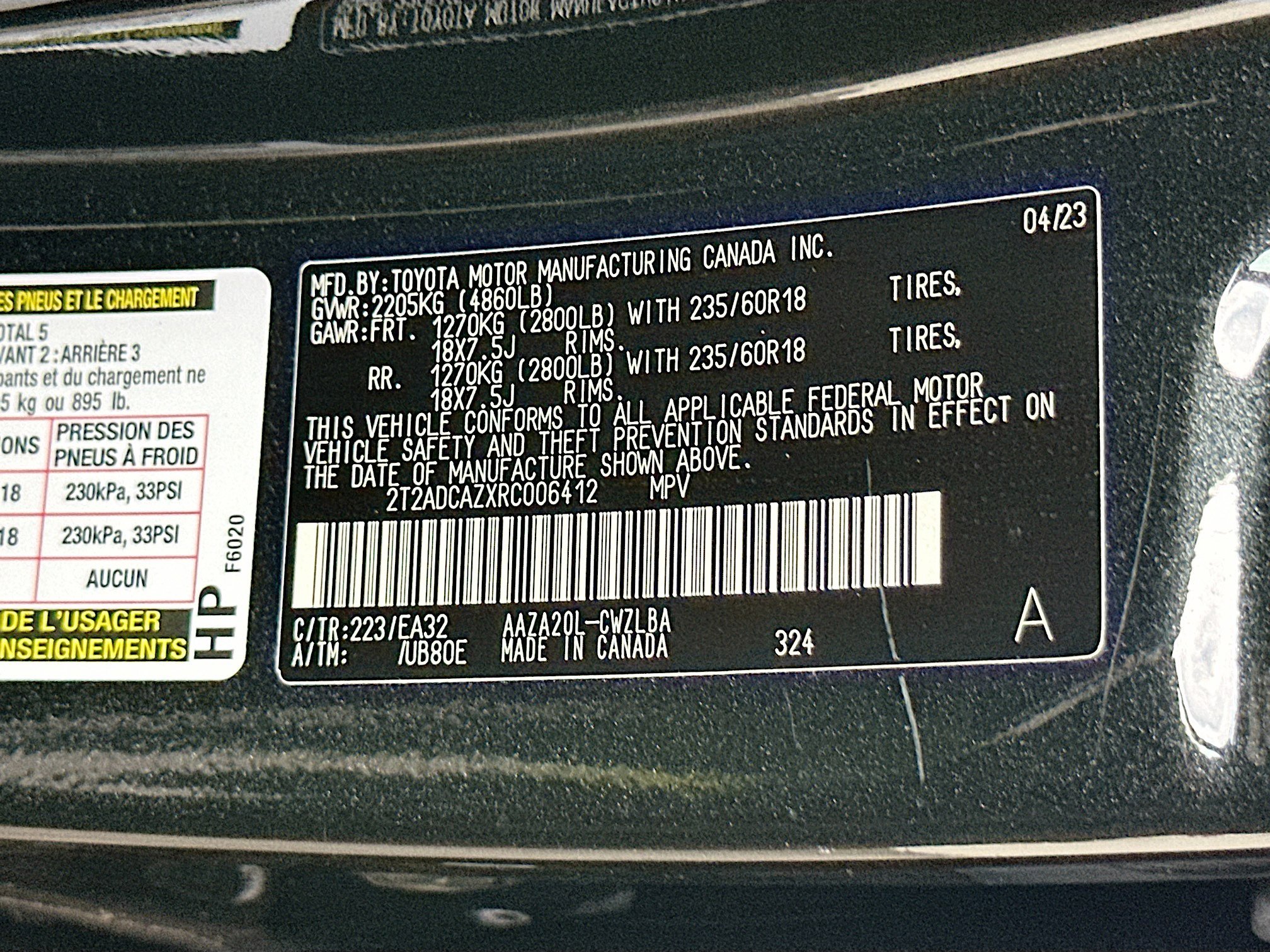 Used 2024 Lexus NX 250 FWD w/ Towing Package (2000 Lbs) image 33