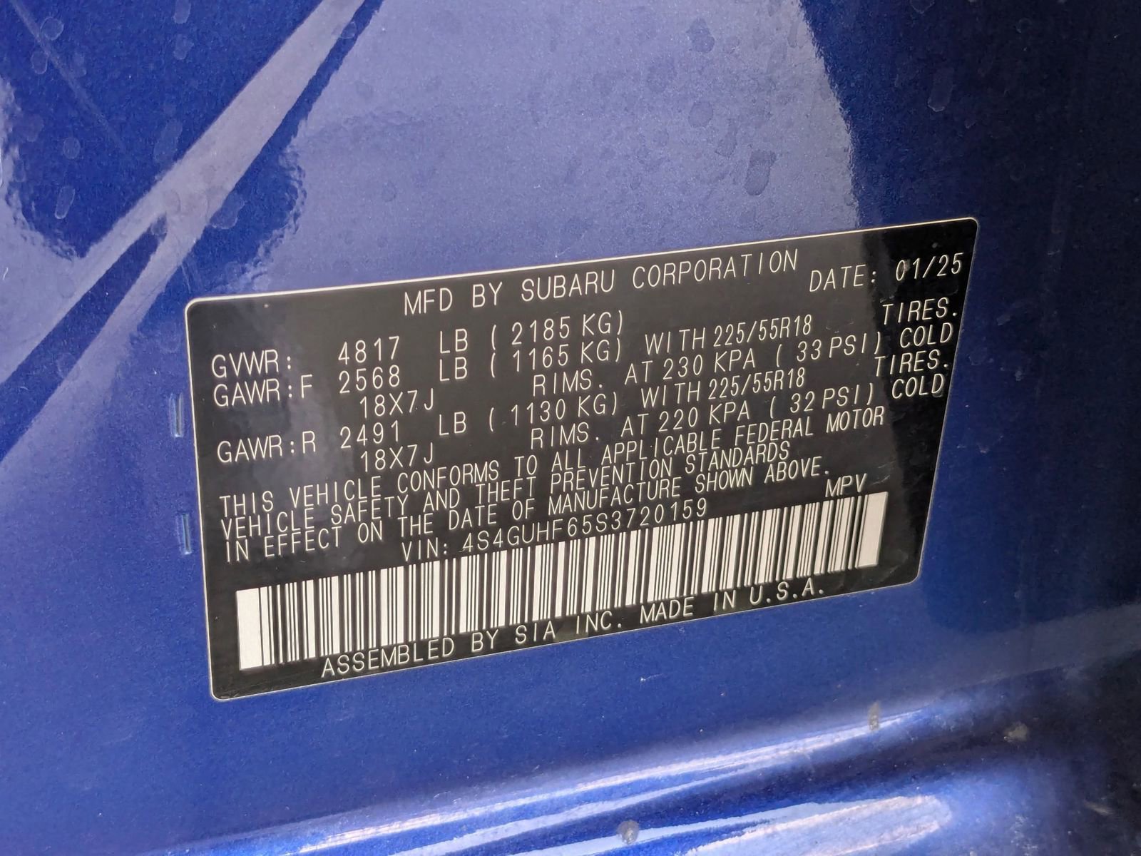 Used 2025 Subaru Crosstrek 2.5i Sport AWD/4WD image 31