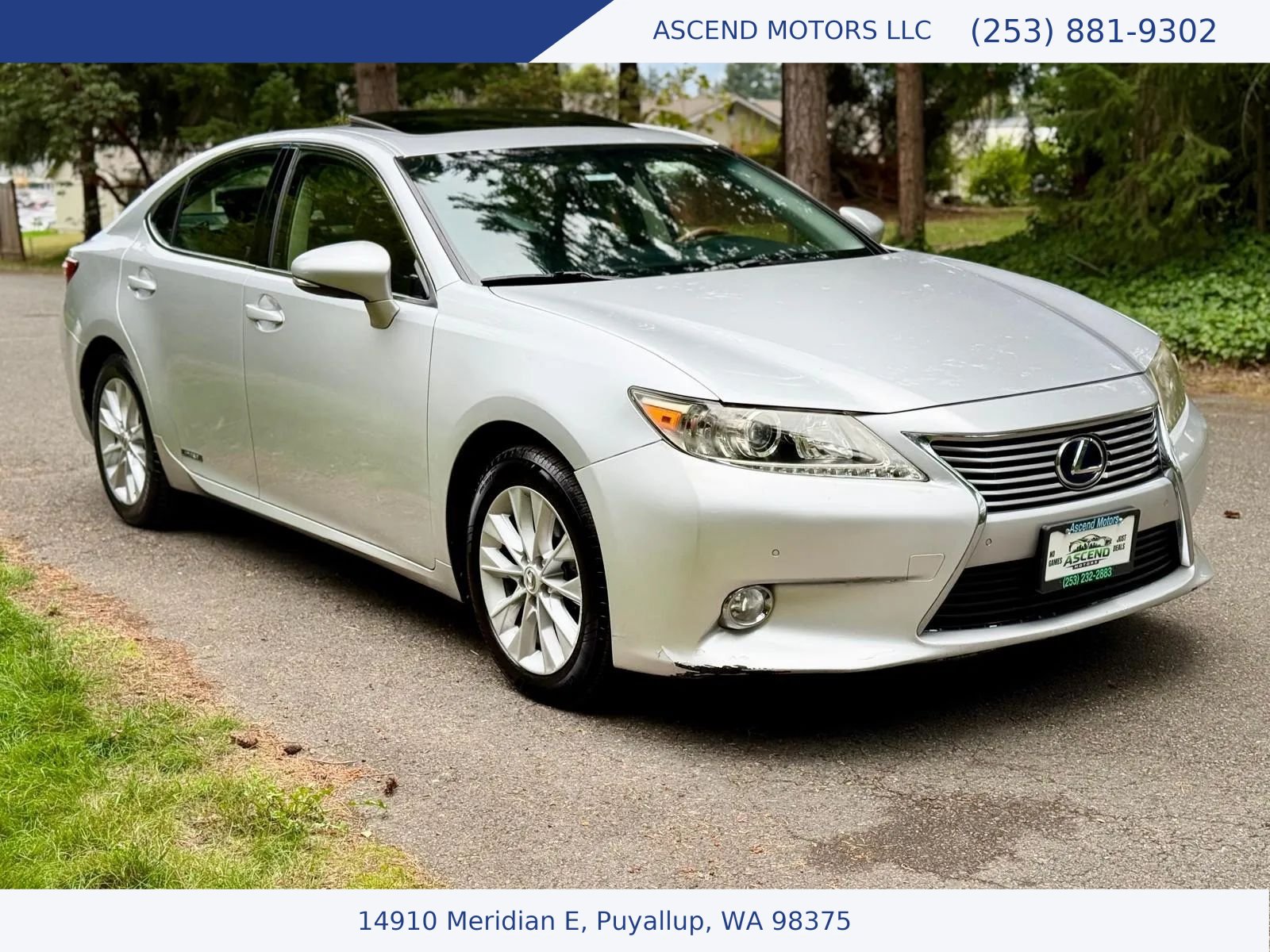 Used 2013 Lexus ES 300h w/ Luxury Pkg FWD image 7