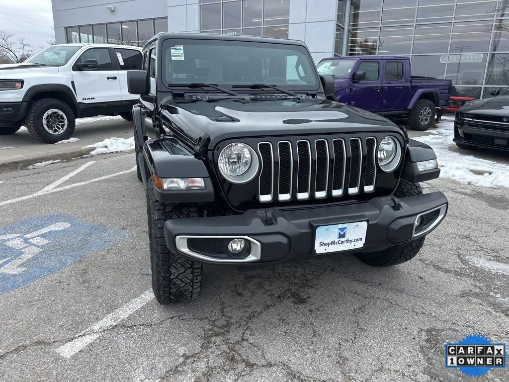 Used 2021 Jeep Wrangler Unlimited Sahara AWD/4WD image 8