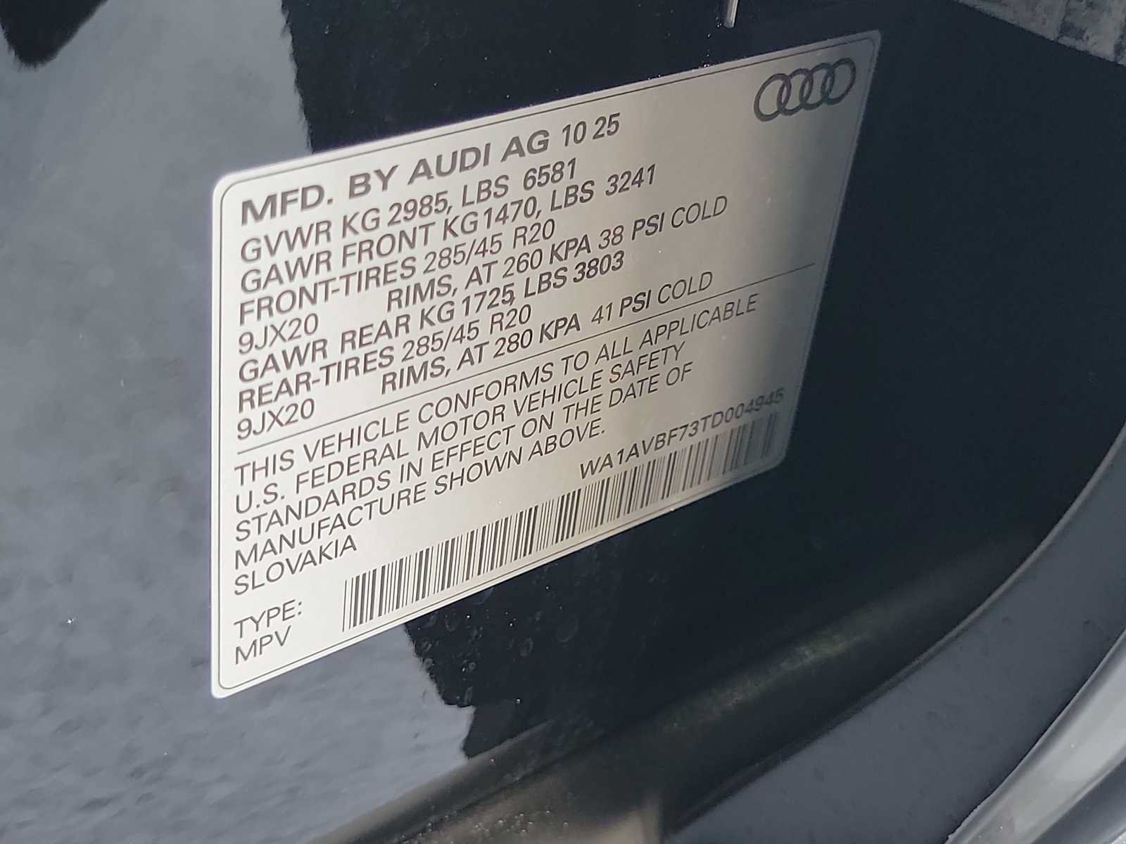 Certified 2026 Audi Q7 3.0T Premium w/ Convenience Plus Package AWD/4WD image 36